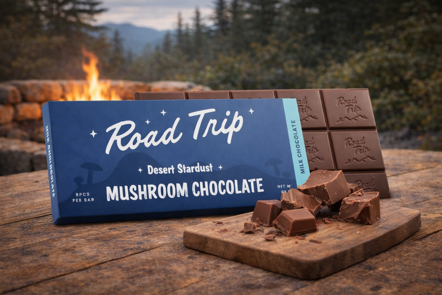Road Trip Desert Stardust Chocolate - Milk Chocolate